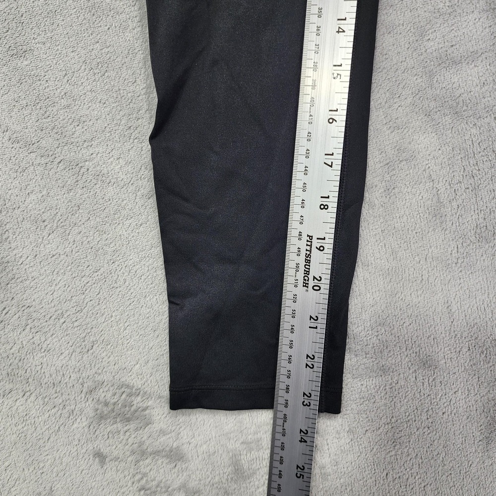 Calvin Klein Performance Leggings Womens S Black Wick Logo Ankle Yoga Workout - Picture 9 of 11